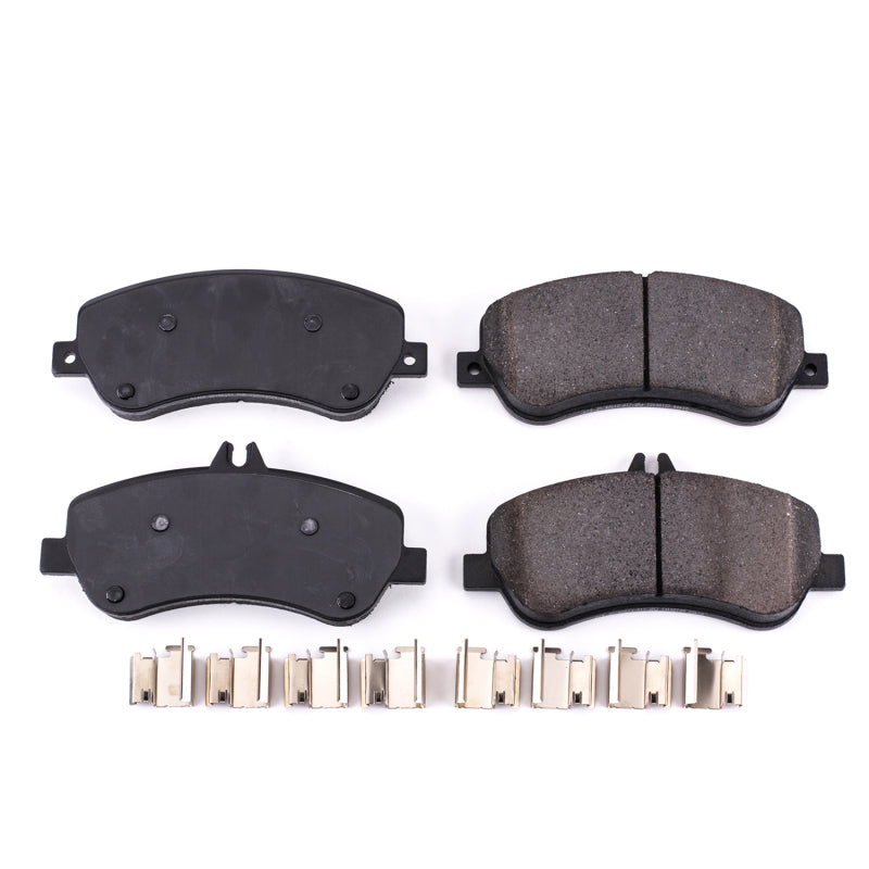 Power Stop 13-15 Mercedes-Benz GLK250 Front Z17 Evolution Ceramic Brake Pads w/Hardware Brake Pads - OE PowerStop