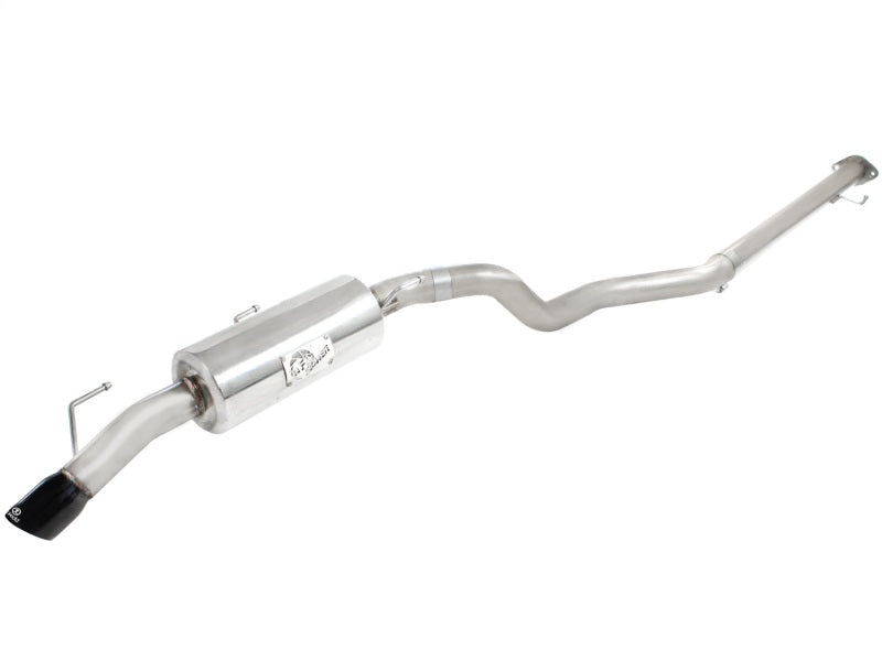 aFe Takeda Exhaust Cat-Back 304 Stainless Steel 11-14 Nissan Juke L4 1.6L (t) Black Tip Catback aFe