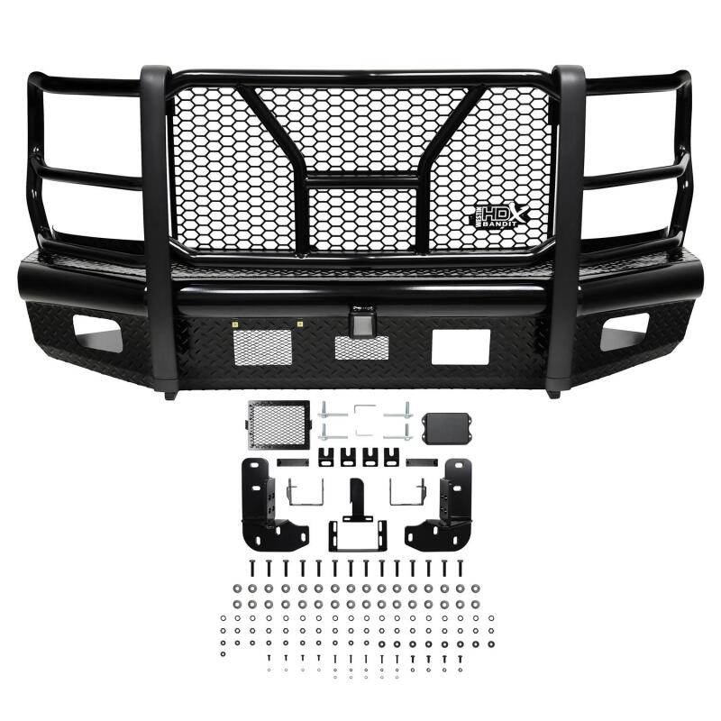 Westin/HDX Bandit 17-19 Ford F-250 / F-350 Front Bumper - Textured Black Bumpers - Steel Westin