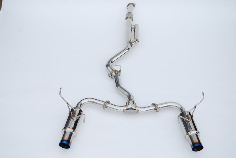 Invidia 2022+ Subaru WRX N1 Twin Outlet Single Layer Tip Cat-Back Exhaust Catback Invidia