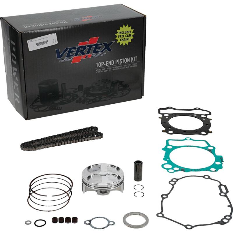 Vertex Piston 20-23 Yamaha WR 250 F 250cc Top End Piston Kit Piston Sets - Powersports Vertex Pistons