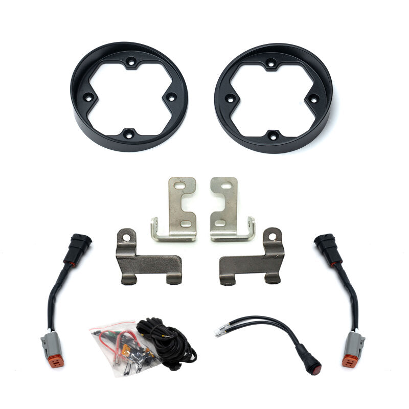 Baja Designs 12-23 Toyota Tacoma & 4Runner / 14-21 Tundra Squadron 2.0 Fog Pocket Kit (No Lights) Fog Lights Baja Designs
