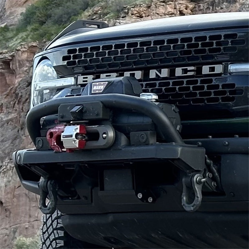 Ford Racing Factor 55 UltraHook w/Rope Guard - Red Tow Hooks Ford Racing