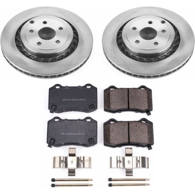 Power Stop 15-17 Chevrolet SS Rear Autospecialty Brake Kit Brake Kits - OE PowerStop