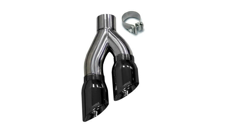 Corsa 19-24 Ram 1500 5.7L Crew Cab w/57in or 76in Bed Cat-Back Single Side Exit 4in PolishedDual Tip Catback CORSA Performance