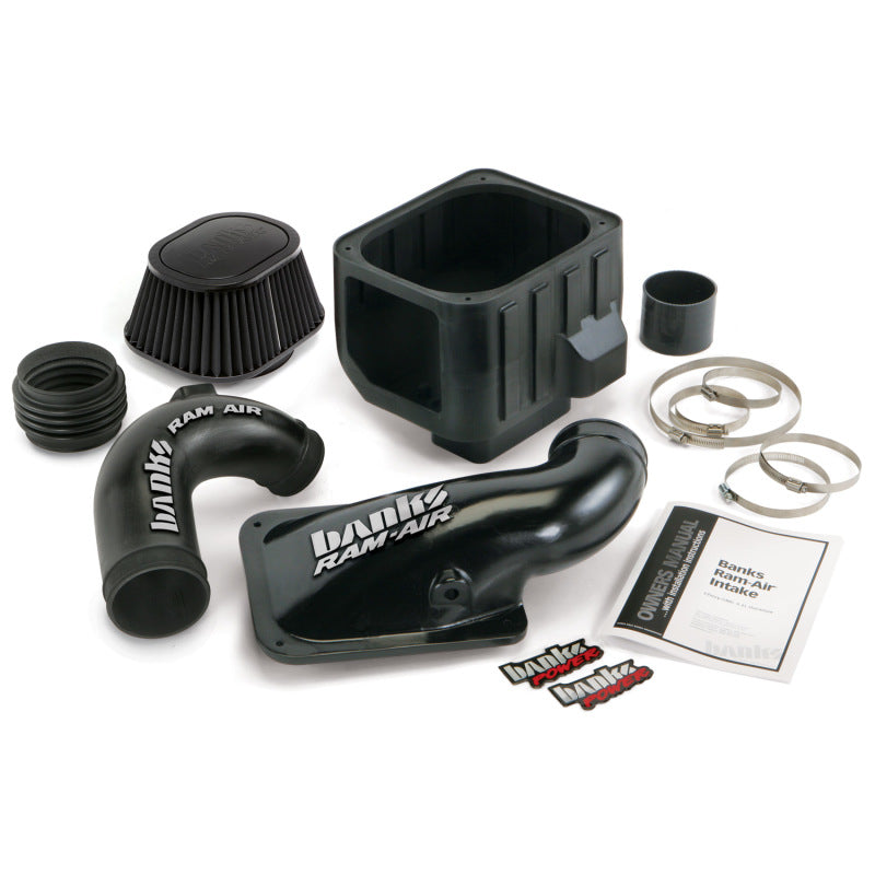 Banks Power 04-05 Chevy 6.6L LLY Ram-Air Intake System - Dry Filter Short Ram Air Intakes Banks Power