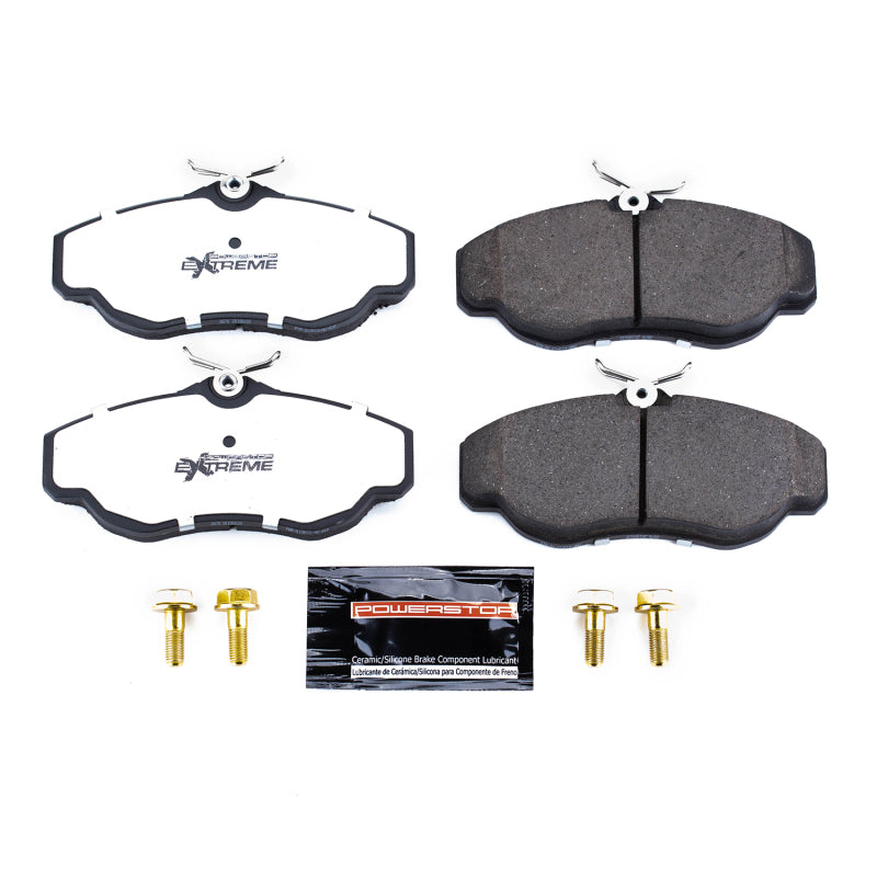 Power Stop 99-04 Land Rover Discovery Front Z36 Truck & Tow Brake Pads w/Hardware Brake Pads - Performance PowerStop
