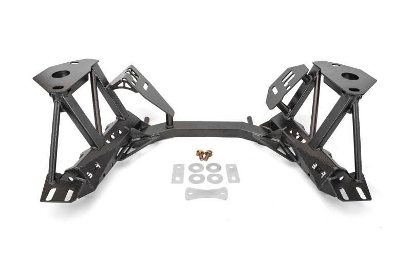 BMR 79-95 Ford Mustang K-Member Premium Version w/Spring Perches - Black Hammertone Crossmembers BMR Suspension