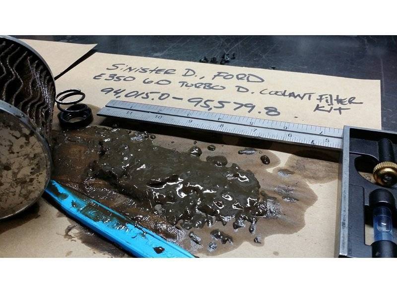 Sinister Diesel 03-07 Ford 6.0L Oil Filter & Coolant Filtration System Oil Filter Other Sinister Diesel