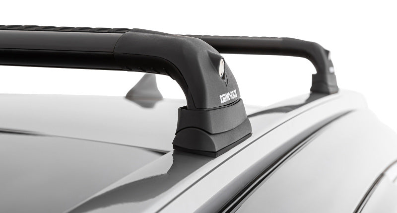 Rhino-Rack 19-22 Hyundai Santa Fe TM 5 Door SUV w/Flush Rails Vortex RVP 2 Bar Roof Rack - Black Roof Rack Rhino-Rack