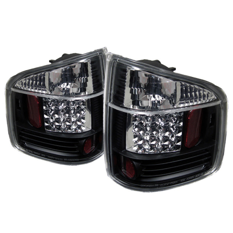 Spyder Chevy S10 94-04/GMC Sonoma 94-04/Isuzu Hombre 96-00 LED Tail Lights Blk ALT-YD-CS1094-LED-BK Tail Lights SPYDER