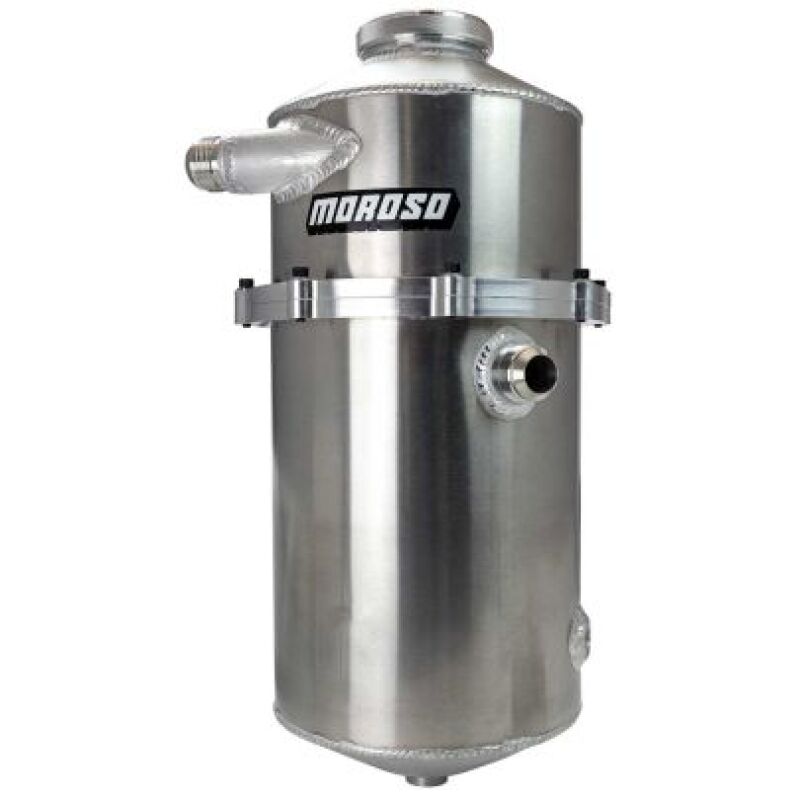 Moroso Road Race/Endurance/Marine 2 Pc 60/40 Split 19in Tall 9.25qt Dry Sump Tank Oil Catch Cans Moroso
