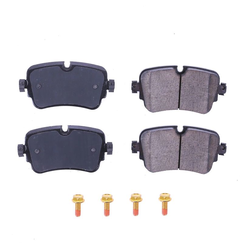 Power Stop 17-19 Audi Q7 Rear Z17 Evolution Ceramic Brake Pads w/Hardware Brake Pads - OE PowerStop