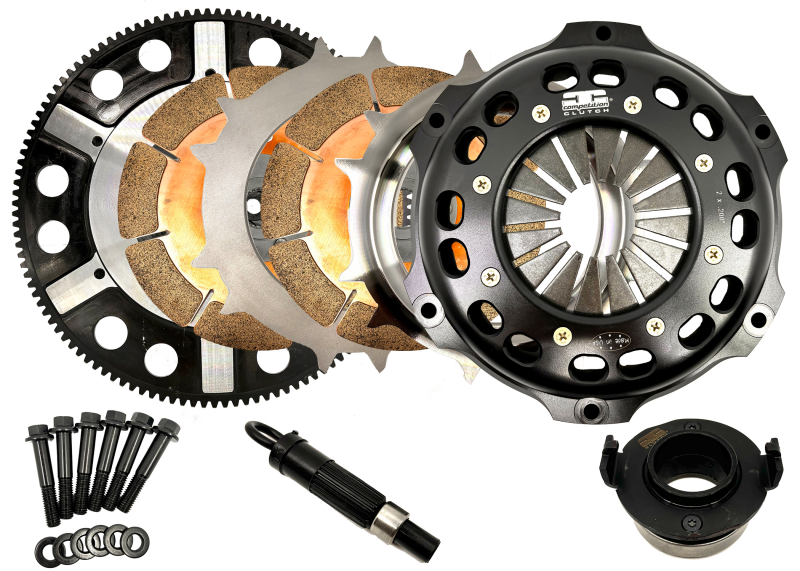 Competition Clutch Honda/Acura K Series 184mm Twin Disc Ceramic Clutch Kit Clutch Kits - Multi Competition Clutch