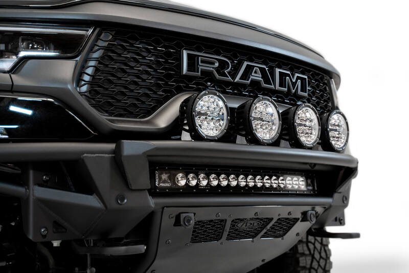 Addictive Desert Designs 2021 Dodge RAM 1500 TRX PRO Bolt-On Front Bumper w/ Sensors Bumpers - Steel Addictive Desert Designs