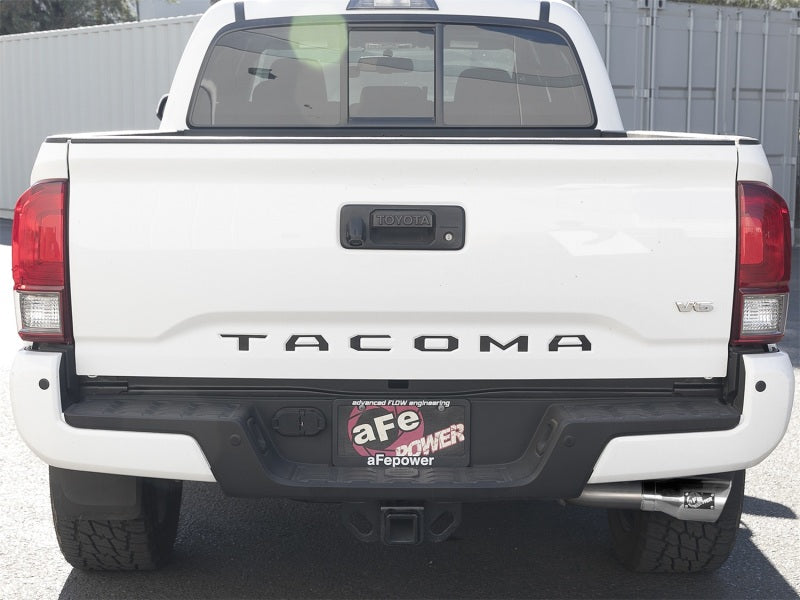 aFe MACH Force-Xp 2-1/2in 304 SS Cat-Back Exhaust w/ Polished Tips 2016+ Toyota Tacoma 2.7L/3.5L Catback aFe