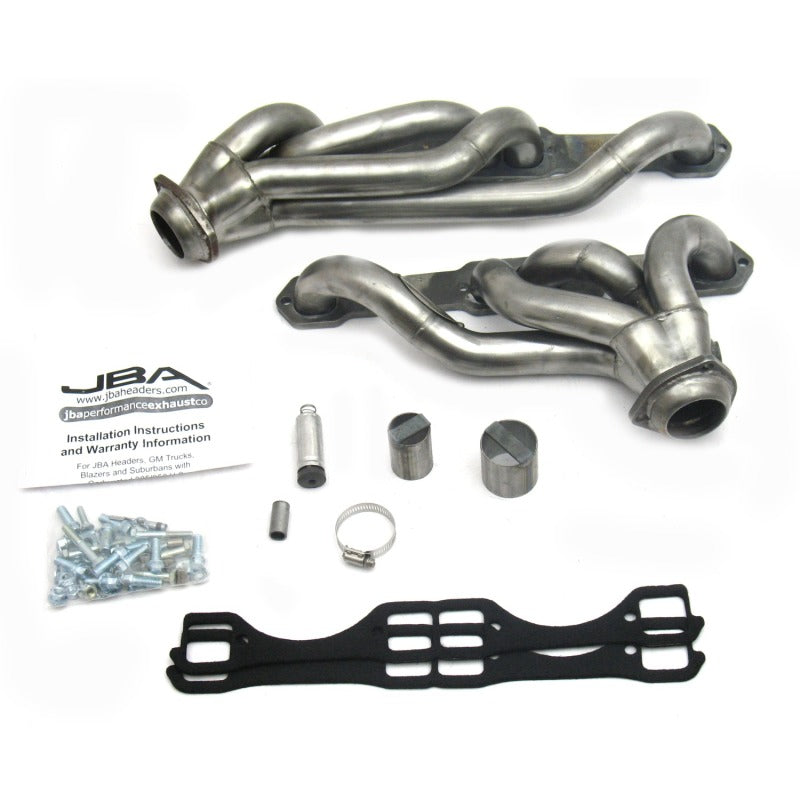 JBA 87-91 Chevrolet Blazer 5.0L/5.7L w/o A.I.R. 1-5/8in Primary Raw 409SS Cat4Ward Header Headers & Manifolds JBA