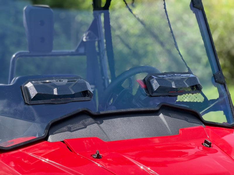 Seizmik 14-25 Honda Pioneer 700 Vented Tool-Less Windshield Hard Coated Windshields Seizmik