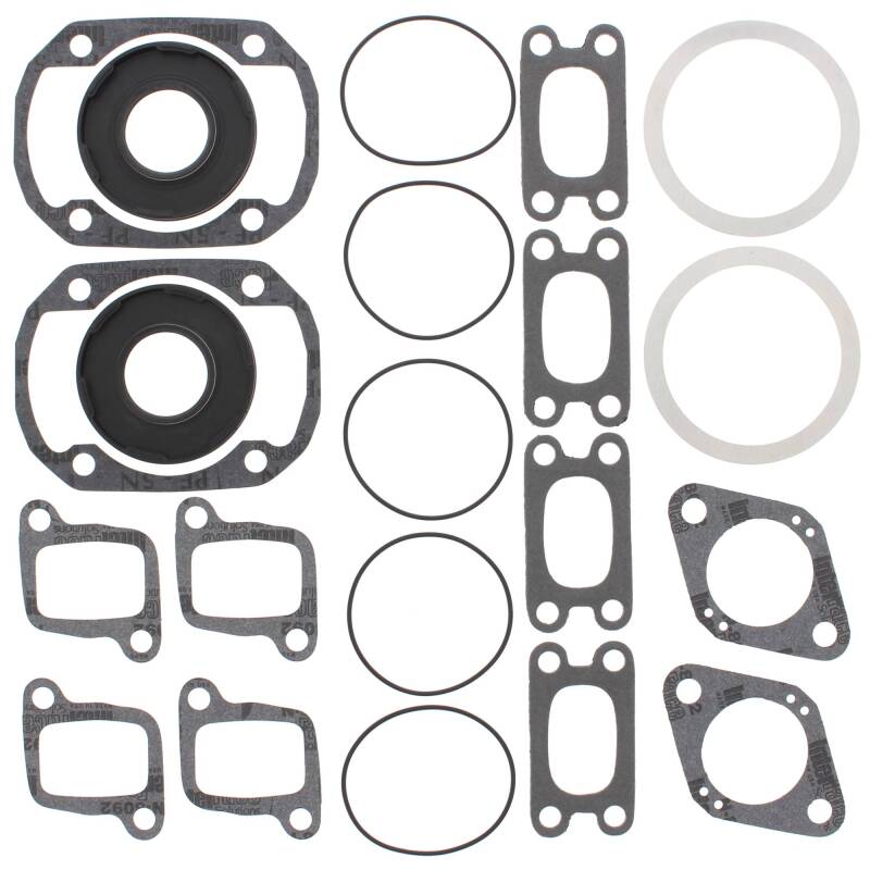 Vertex Gaskets 90-91 Ski-Doo Alpine II Complete Gasket Kit w/ Oil Seals Engine Hardware Vertex Pistons