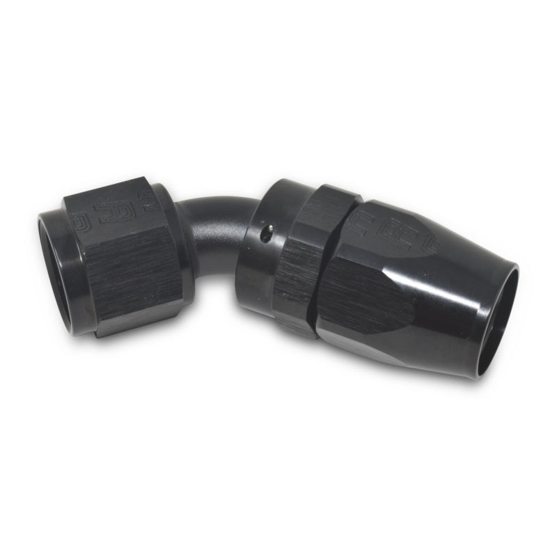 Russell Performance -10 AN Black 45 Degree Full Flow Hose End Fittings Russell