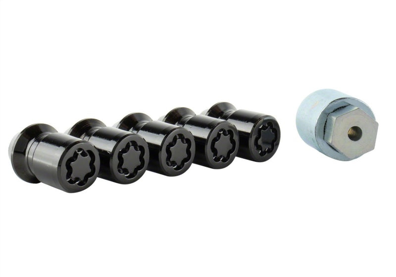 Ford Racing M12X1.5 Black Security Lug Nut - Set of 5 Lug Nuts Ford Racing