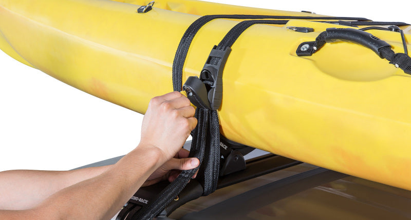 Rhino-Rack Rapid Tie Down Straps - 3.5m/11.5ft - Pair - Black Cargo Tie-Downs Rhino-Rack