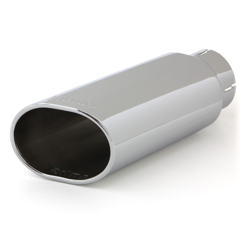 Banks Power Tailpipe Tip Kit - SS Obround Slash Cut - 3.5in Tube - 4.38in X 5.25in X 13.38in Tips Banks Power