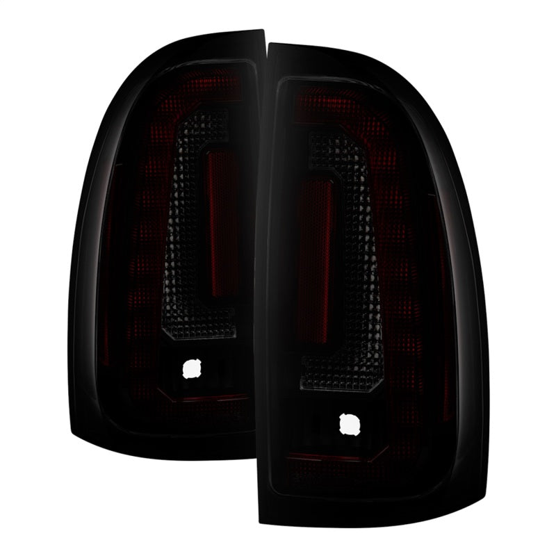 Spyder 05-15 Toyota Tacoma LED Tail Lights (Not Compatible w/OEM LEDS) - Smoke ALT-YD-TT05V2-LB-BSM Tail Lights SPYDER