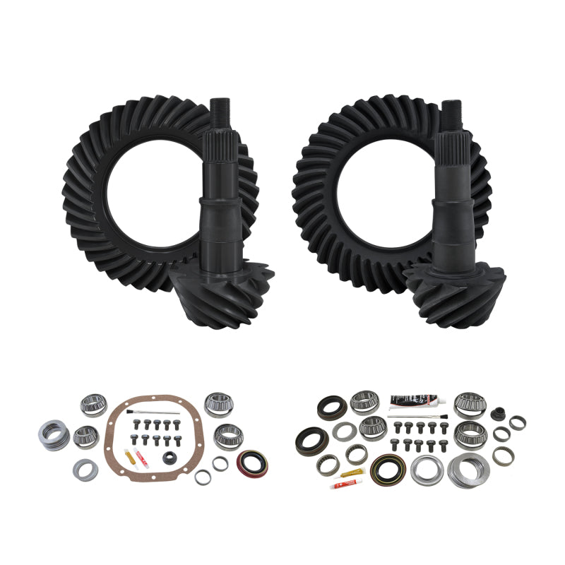 Yukon Gear & Install Kit Package for 00-08 Ford F150 8.8in Front & Rear 3.73 Ratio Differential Install Kits Yukon Gear & Axle
