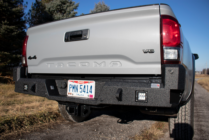 Fishbone Offroad 2016+ Toyota Tacoma Rear Bumper Bumpers - Steel Fishbone Offroad