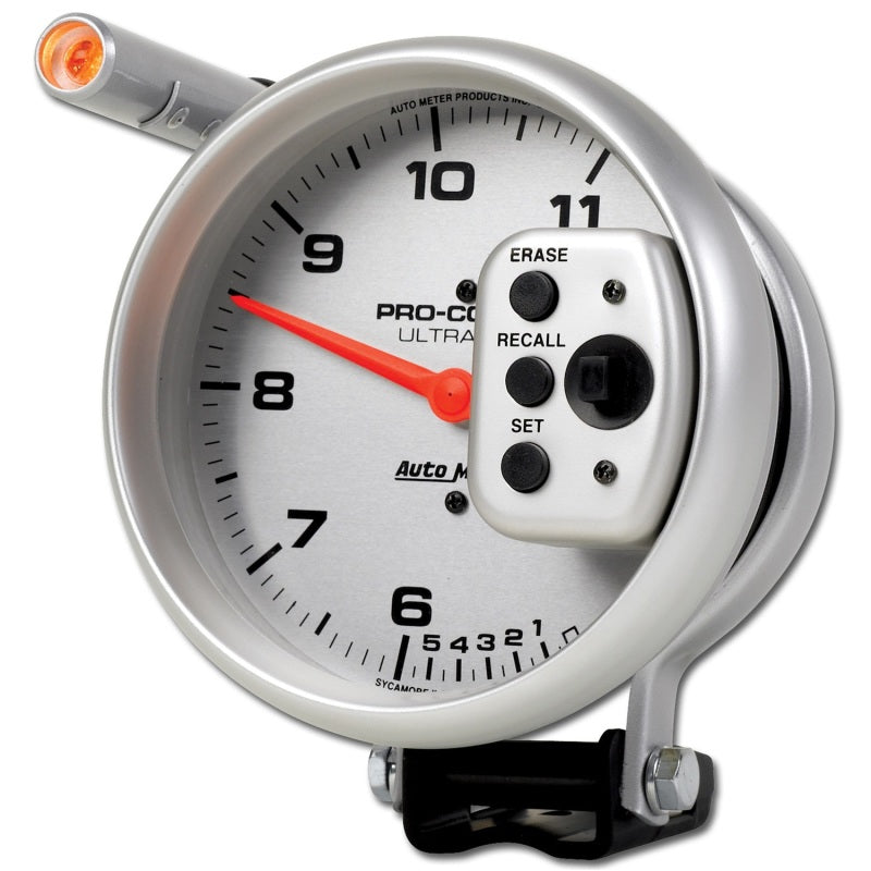 Autometer Ultra-Lite 5 inch 11000 RPM Dual Range w/ Shift-Lite and Memory Tach Gauges AutoMeter