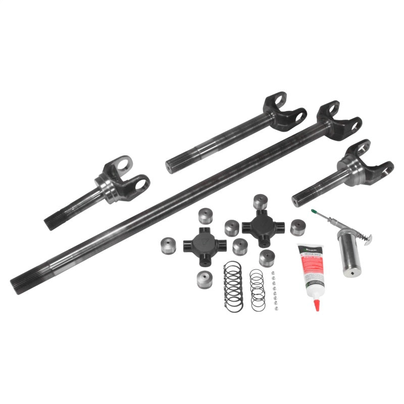 Yukon Chromoly Front Axle Kit for Dana 60 Inner/Outer Both Sides Super Joints Axles Yukon Gear & Axle