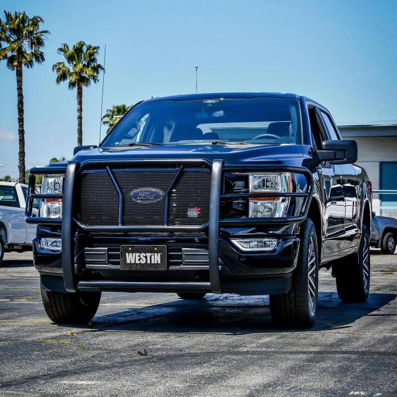 Westin 2021 Ford F150 HDX Grille Guard - Black Grille Guards Westin