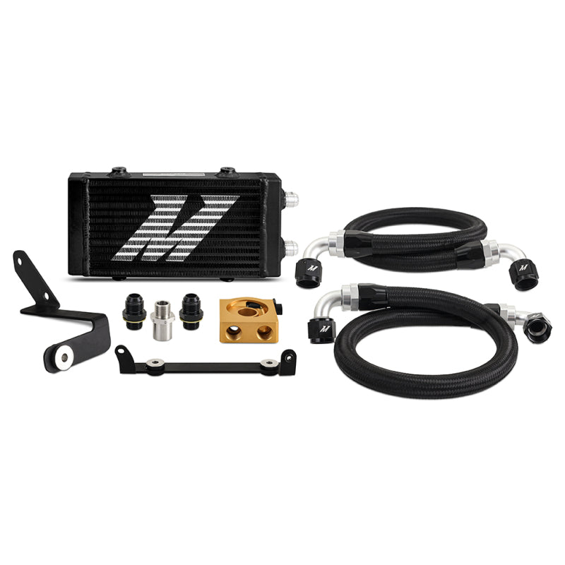 Mishimoto 2023+ Toyota GR Corolla Oil Cooler Kit - Thermostatic - Black Oil Coolers Mishimoto