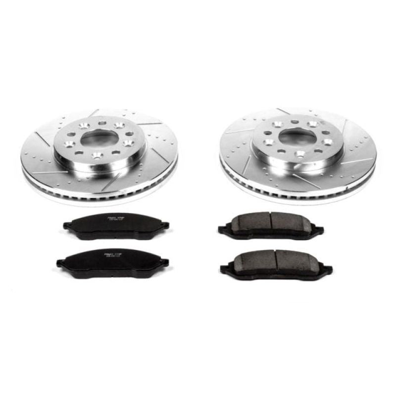 Power Stop 04-07 Ford Freestar Front Z23 Evolution Sport Brake Kit Brake Kits - Performance D&S PowerStop