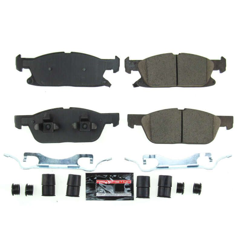 Power Stop 2019 Ford Edge Front Z23 Evolution Sport Brake Pads w/Hardware Brake Pads - Performance PowerStop