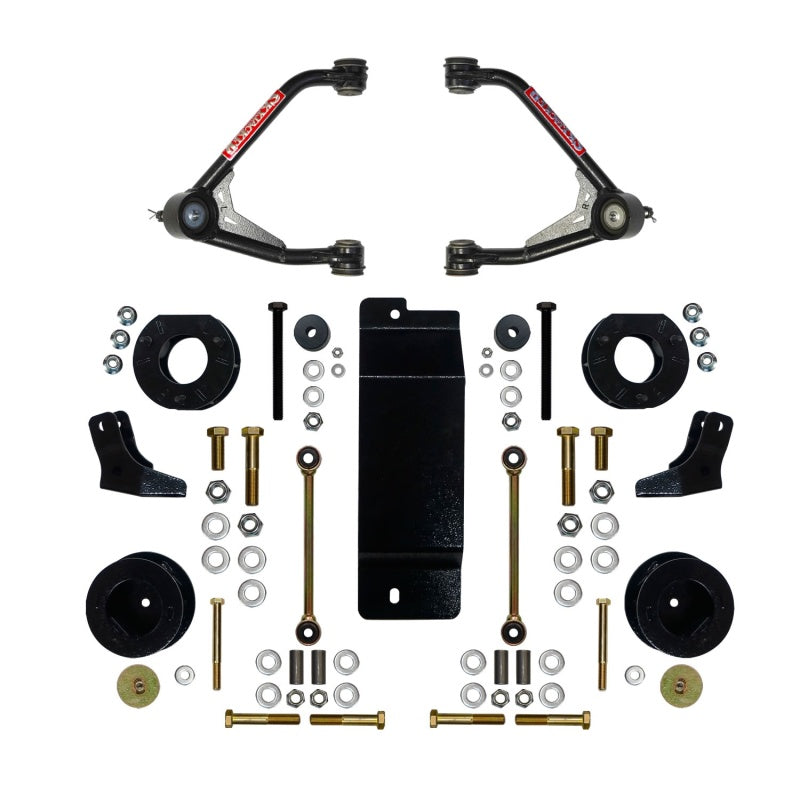 Skyjacker 2007-2014 GM 1500 SUV 4WD 3.5-4in UCA Lift Kit w/Rear Shock Brackets Lift Kits Skyjacker