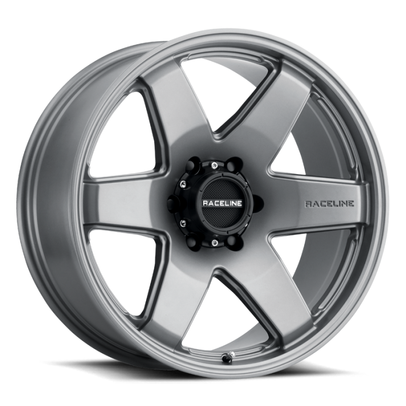 Raceline 942GS Addict 20x8.5in / 6x139.7 BP / 15mm Offset / 106.1mm Bore - Greystone Wheel Wheels - Cast Raceline