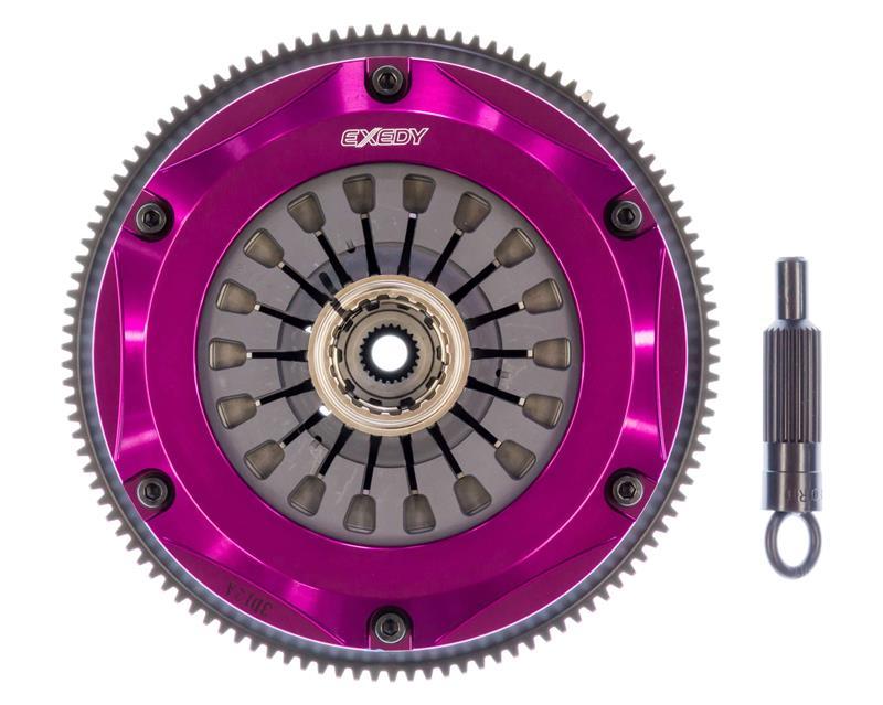 Exedy 1996-1996 Mitsubishi Lancer Evolution IV L4 Hyper Triple Cerametallic Clutch Rigid Clutch Kits - Multi Exedy