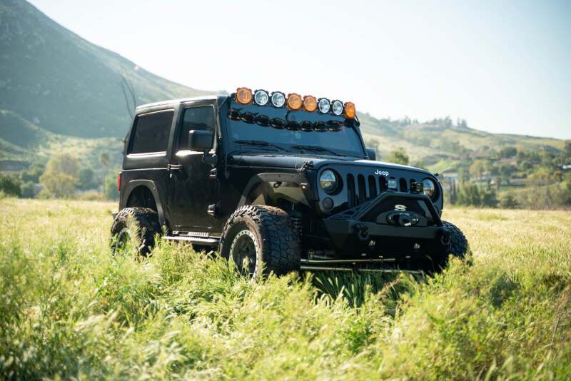 DV8 Offroad 07-18 Jeep Wrangler JK Fender Flare Deletes Fenders DV8 Offroad