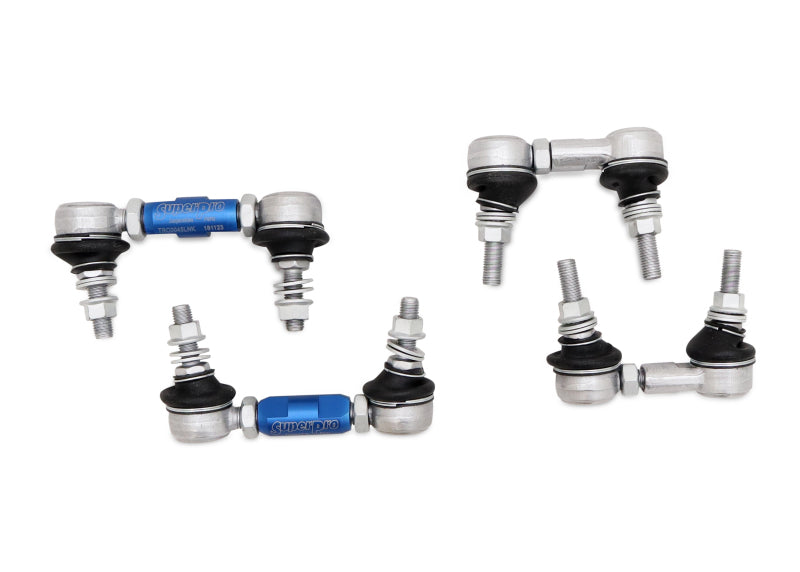 SuperPro 1993 Toyota Supra SuperPro HD Adjustable End Link Set (TRC1035 + TRC1045) Sway Bar Endlinks Superpro