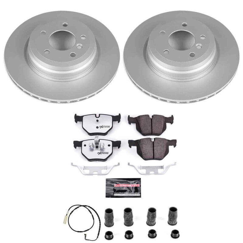 Power Stop 2006 BMW 330i Rear Z26 Coated Brake Kit Brake Kits - Performance D&S PowerStop