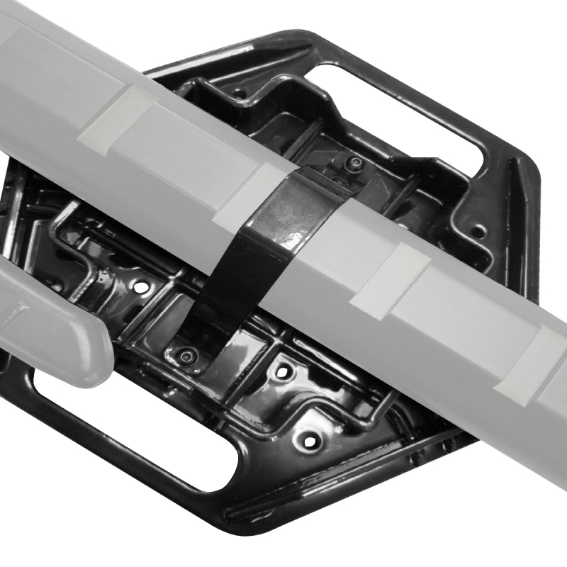 Go Rhino Xventure Gear El Gato Base Plate - Blk Jacks Go Rhino