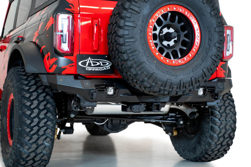 Addictive Desert Designs 21-22 Ford Bronco Bomber Rear Bumper Bumpers - Steel Addictive Desert Designs