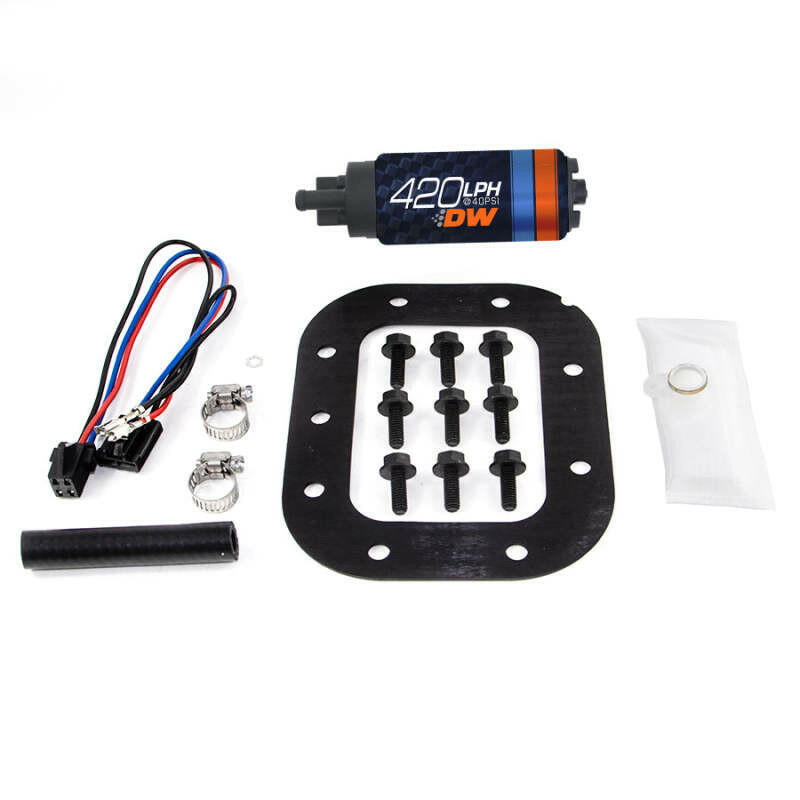 Deatschwerks DW420 Series 420lph In-Tank Fuel Pump w/ Install Kit For Corvette 90-96 5.7L Fuel Pumps DeatschWerks