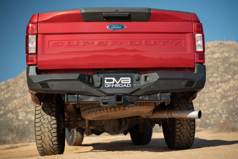 DV8 Offroad 2017-2025 Ford Super Duty Spec Series Rear Bumper Bumpers - Steel DV8 Offroad