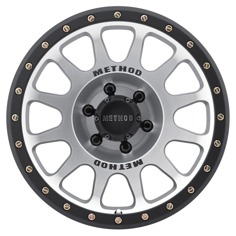 Method MR305 NV 18x9 +18mm Offset 6x5.5 108mm CB Machined/Black Street Loc Wheel Wheels - Cast Method Wheels