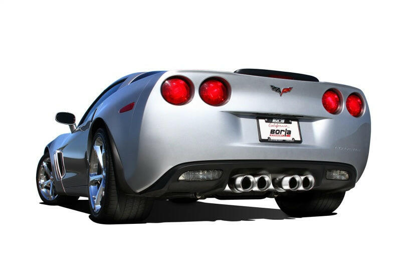 Borla 09-12 Chevy Corvette C6 Coupe/Convertible 6.2L 8cyl Aggressive ATAK Exhaust Catback Borla