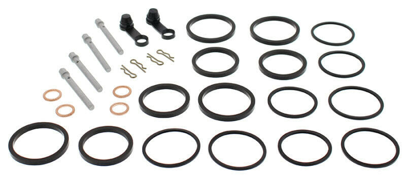 All Balls Racing 90-99 Yamaha FZR600 Caliper Rebuild Kit Front Brake Caliper Rebuild Kits All Balls Racing