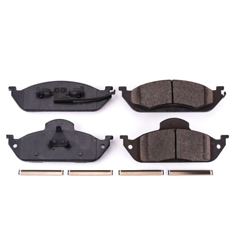 Power Stop 98-03 Mercedes-Benz ML320 Front Z17 Evolution Ceramic Brake Pads w/Hardware Brake Pads - OE PowerStop